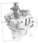 Loncin LC1P61FA carburetor ORIGINAL PART
