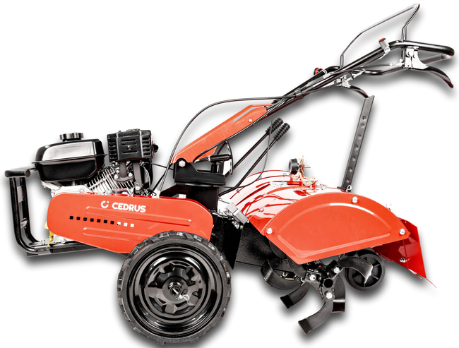 Traktor jednoosiowy z glebogryzarką Cedrus GL10 GLX680 7KM