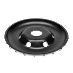 DEDRA F692034 Tarcza tarnikowa frez promieniowy R15 wypukły 120mm do drewna i szlifierki kątowej