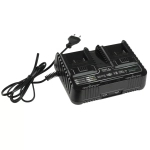 CHARGER FOR TWO BATTERIES, DEDRA SAS+ALL POWER SUPPLY DED7038V FITS DED7032, DED7034, DED7035, DED6936, DED6937