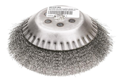Szczotka do czyszczenia kostki brukowej drut stalowy 200x0.30x20mm ACC0185