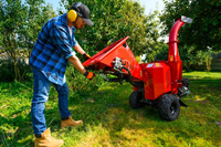 Cedrus RB05 PRO-HE Rębak Rozdrabniacz Spalinowy Do Gałęzi 15 KM 12 cm Hydrauliczny