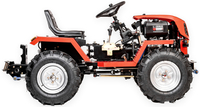 CEDRUS C-TUR 18D 4x4 MINI ZEMĚDĚLSKÝ TRAKTOR SPRINAL MULTI-FUNCTIONAL DIESEL KAMA 195FE 18KM 4x4 - OFICIÁLNÍ DISTRIBUTOR - AUTORIZOVANÝ PRODEJCE CEDRUS