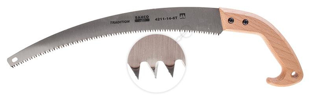 BAHCO "fox tail" orchard saw