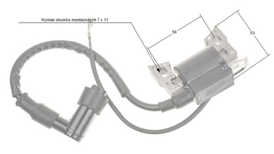 Moduł zapłonowy Honda G100 490002