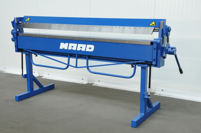 MAAD HS-2100/1.2 ZAGINARKA GIĘTARKA SEGMENTOWA 2100x1,2mm