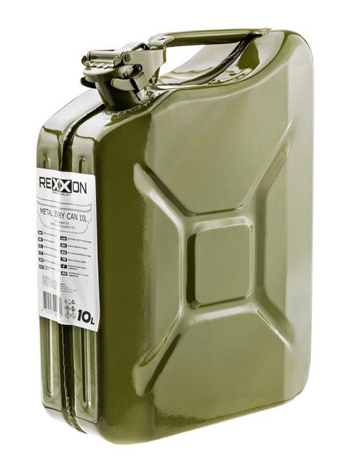 Single compartment canister 10l metal 1-434610