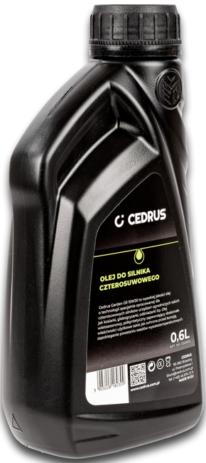 CEDRUS ENGINE OIL 10W-30 0.6L FOR MOWER TREATERS AGGREGATES SOILWASHERS NAC,OLEO-MAC,STIHL,B&S Briggs & Stratton,HONDA,SUBARU etc. for four-stroke engines - EWIMAX - OFFICIAL DISTRIBUTOR - AUTHORIZED DEALER CEDRUS