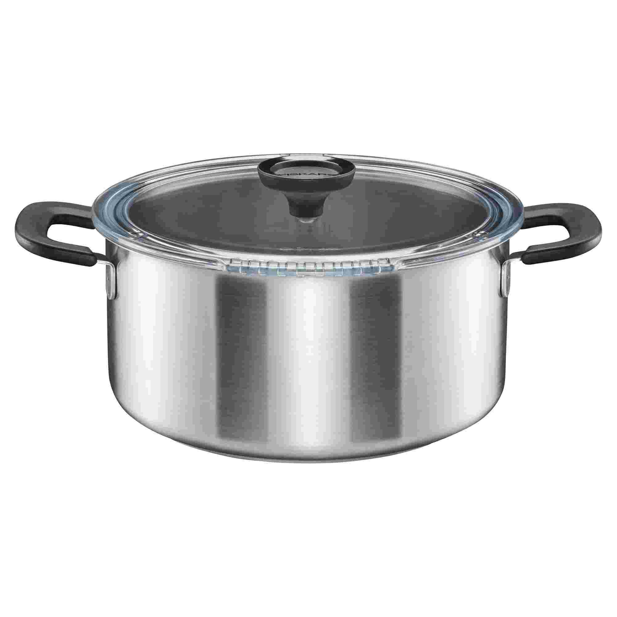 Fiskars Functional Form 1072317 garnek 5 l ze stali nierdzewnej z pokrywką