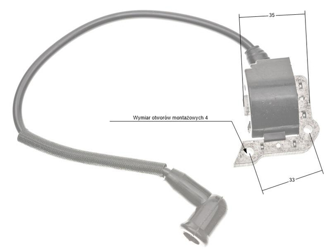 Makita Dolmar 112 113 114 116 ignition module 490064