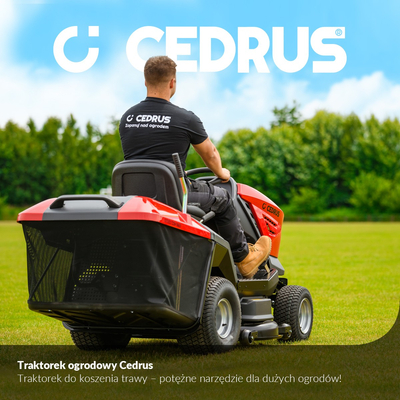 Traktorek ogrodowy Cedrus Challenge MJ-102 22H 102cm 22KM Hydrostatic