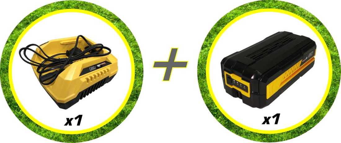 MASTERCUT TXZE40HT23 - Nożyce do żywopłotu akumulatorowe w zestawie