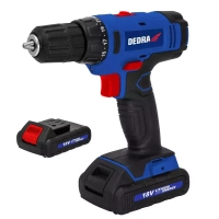 DEDRA DED7880B wiertarko-wkrętarka wkrętarka akumulatorowa 18V 2x1,5Ah 30Nm LED