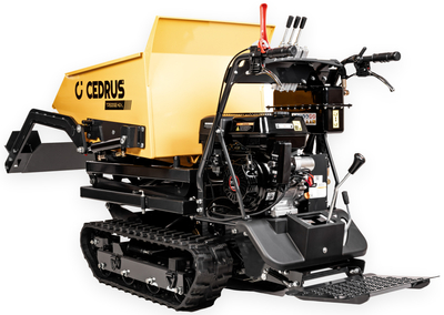 CEDRUS TR500GE-HD-L Transporter Spalinowy Gąsienicowy z Ładowaczem i Górnym Wysypem CEDTR500GE-HD-L