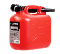 Single chamber canister 5l red Cedrus 1-01-1-1-0