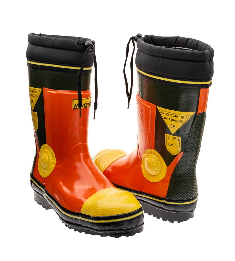 Buty gumowe antyprzecięciowe NOVESTA /letnie/ klasa 3 rozmiar 42 140001