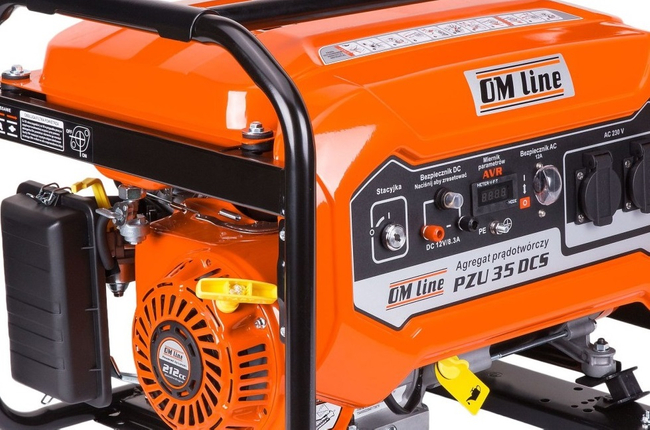 OLEO MAC OM LINE PZU 35 DCS AC GENERATOR 230V with AVR 3,1 KW - OFFICIAL DISTRIBUTOR - AUTHORIZED DEALER OLEO MAC
