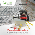 CEDRUS SC02 PETROL WEEDER BRUSH SWEEPER FOR REMOVING MOSS WEEDS CLEANING PAVING STONES,SLABS,SIDEWALKS - EWIMAX - OFFICIAL DISTRIBUTOR - AUTHORIZED CEDRUS DEALER