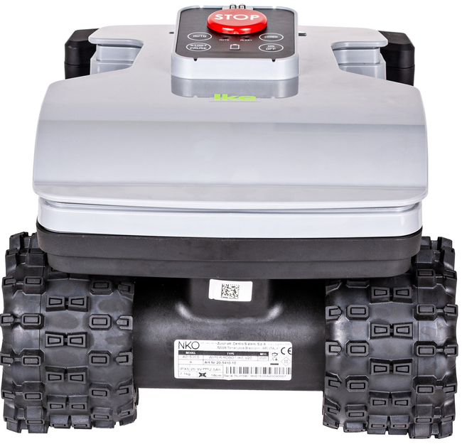WIPER ECOROBOT IKE S AUTOMATIC MOWING ROBOT for lawns 1000m2 GSM, GPS 20-5420-10 - OFFICIAL DISTRIBUTOR - AUTHORIZED DEALER WIPER