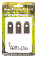 Husqvarna Automower, Cramer 9 piece robotic mower blade. A00025