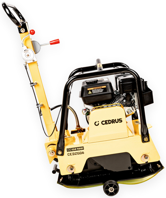 CEDRUS ZG06 REVERZIBILNÍ DESKOVÝ KOMPAKTOR PŘEDNÍ/ZADNÍ 122 KG /6,5KM + TRANSPORTNÍ KOLA + PODLOŽKA ZG 06 - AUTORIZOVANÝ PRODEJCE CEDRUS