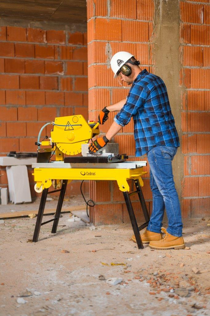 CEDRUS PK350 PIŁA PILARKA PRZECINARKA BUDOWLANA STOŁOWA DO CIĘCIA KOSTKI SILKI CEGIEŁ BETONU KAMIENIA 350mm CEDRUS CEDPK350 - EWIMAX - OFICJALNY DYSTRYBUTOR - AUTORYZOWANY DEALER CEDRUS