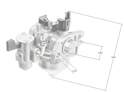 Carburetor Cedrus scarifier WR01 25300-E020030-SR100