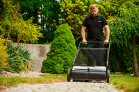 CEDRUS SP31110 grass leaf sweeper with basket 66cm - OFFICIAL DISTRIBUTOR - AUTHORIZED DEALER CEDRUS