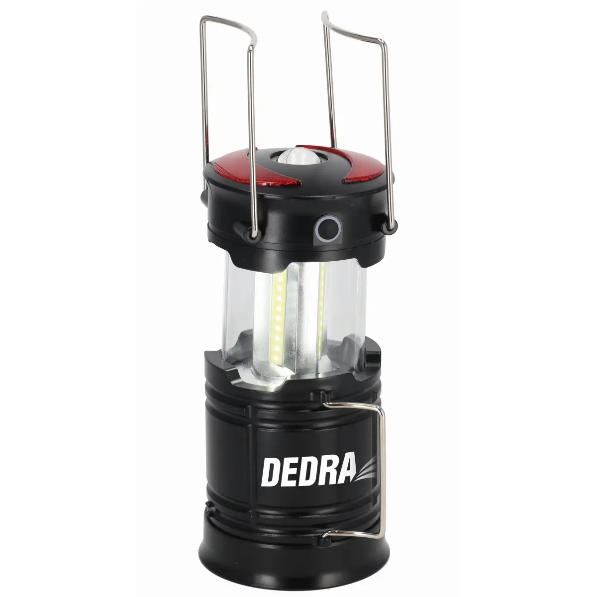 Lampa kempingowa 300lm, aku 1200mAh/ bateria 3xAA