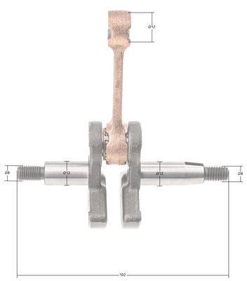 Klikový hřídel CEDRUSKW35 425219