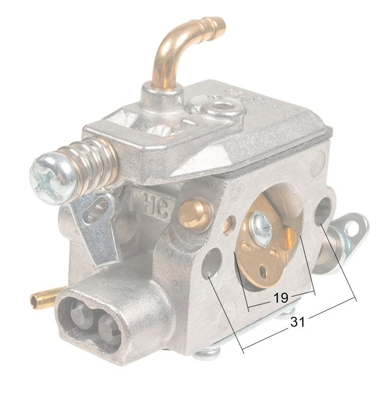 Gaźnik CEDRUS CEDPS50-18T 370055 – rysunek wymiarów 1