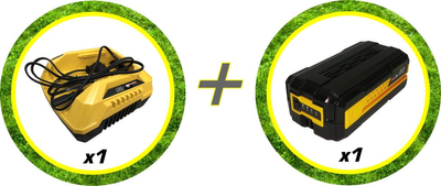 MASTERCUT TXZE40HT23 CORDLESS HEDGE TRIMMER SHEARS 40V - KIT