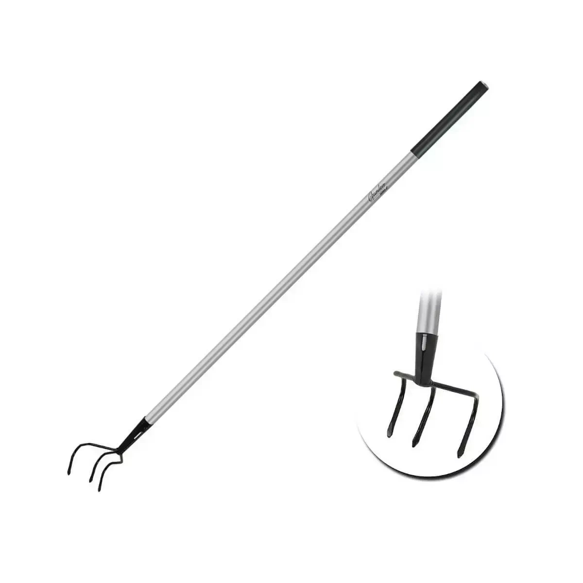 DEDRA Garden 80B072 128 cm Garden Fork, Cultivator with Metal Handle
