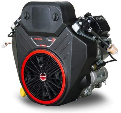 LONCIN LC2P76F engine for tractor petrol V-TWIN LONCIN 2P76 V2 18 hp 635 cm3 TWO CYLINDRED VERTICAL VALVE SHAFT 25,4 mm MOTOR HONDA , VANGUARD , BRIGGS , KOHLER - EWIMAX - OFFICIAL DISTRIBUTOR - AUTHORIZED LONCIN DEALER