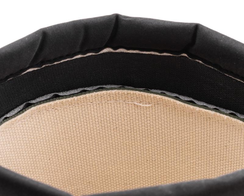 Buty antyprzecięciowe NOVESTA – detal wyściółki i wnętrza