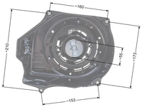 Rozrusznik Loncin ręczny kpl. G200F CZĘŚĆ ORYGINALNA 193490016-0001
