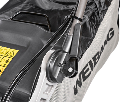 WEIBANG WB537SC V ALL- BBC MOTORIZED PETROL MOWER WITH CARDAN SHAFT DRIVE / ALUMINIUM / SPRING / PROFESSIONAL 6.5 HP / 53 cm - OFFICIAL DISTRIBUTOR - AUTHORIZED WEIBANG DEALER
