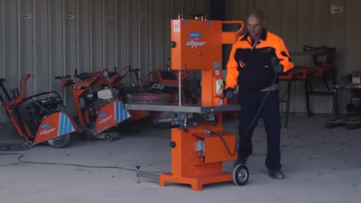 NORTON CLIPPER CB311 PIŁA PILARKA PRZECINARKA TAŚMOWA MURARSKA STOŁOWA STOLIKOWA DO PUSTAKÓW BLOCZKÓW BUDOWLANA 1.5KW 230V - OFICJALNY DYSTRYBUTOR - AUTORYZOWANY DEALER NORTON CLIPPER