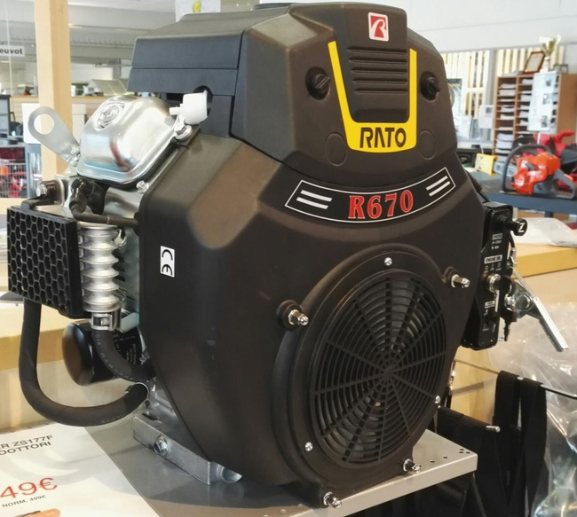 RATO R670 PETROLOVÝ MOTOR 22 hp Hřídel 25,4 mm MOTOR - EWIMAX - OFICIÁLNÍ DISTRIBUTOR - AUTORIZOVANÝ PRODEJCE RATO
