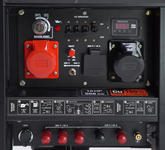 DAEWOO DDAE 9000DXE-3 DIESELOVÝ GENERÁTOR 1x16A 380V 1x32A 230V AVR 16 HP - OFICIÁLNÍ DISTRIBUTOR - AUTORIZOVANÝ PRODEJCE DAEWOO