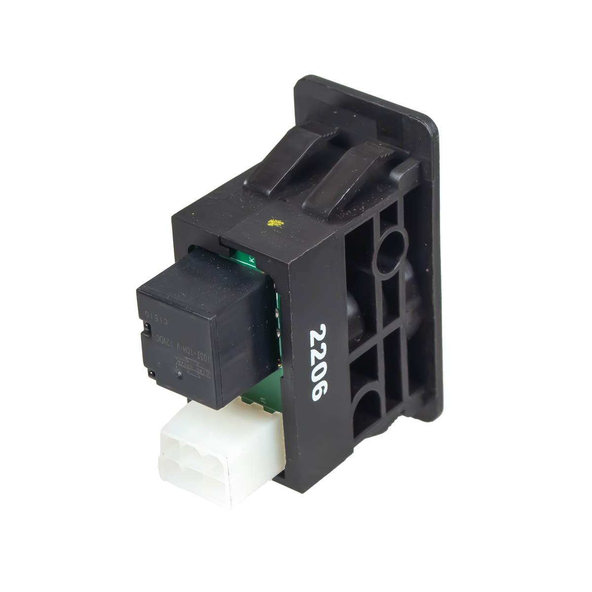 Wyłącznik Simplicity biegu wstecznego 84008079 widok z tyłu, złącza elektryczne