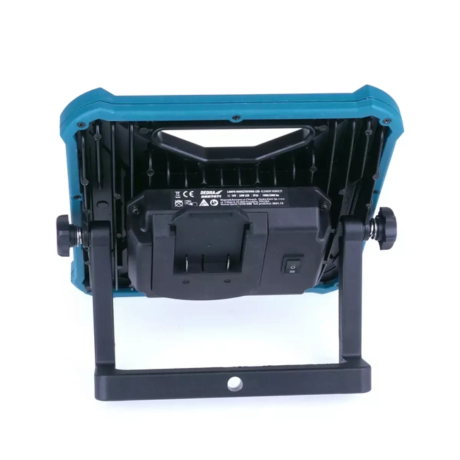 LAMPA WARSZTATOWA AKUMULATOROWA 18V, DEDRA SAS+ALL DED7071 COB LED, 1000/2000 LUMENÓW, 6500K