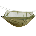 Ewimax N1036 Hamak turystyczny ogrodowy 270x140 cm z moskitierą biwakowy survival