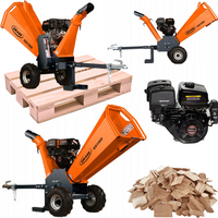 GRASS GS1500 Petrol shredder 12CM / 15HP branch chipper