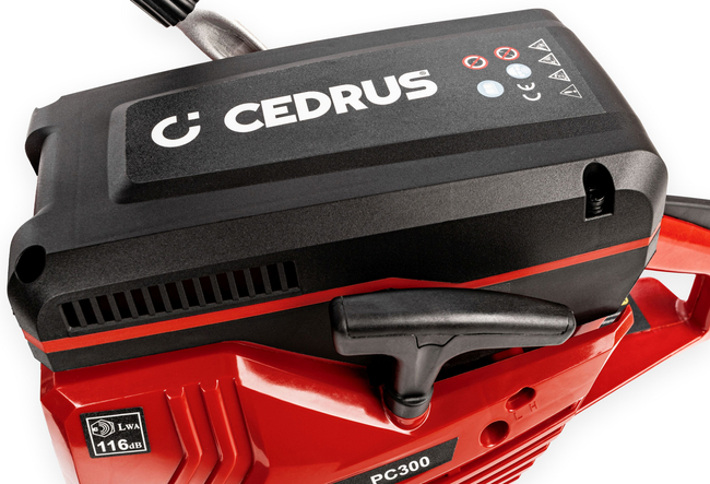 CEDRUS PC300 CONSTRUCTION SPRINKLING HAND CUTTING BRILLSHIP TO CONCRETE ASPHALT Ø 300mm 4KM - OFICIÁLNÍ DISTRIBUTOR - AUTORIZOVANÝ PRODEJCE CEDRUS