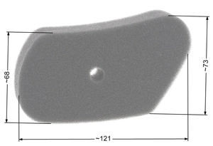 Filtr powietrza Honda HR173 8R03-19