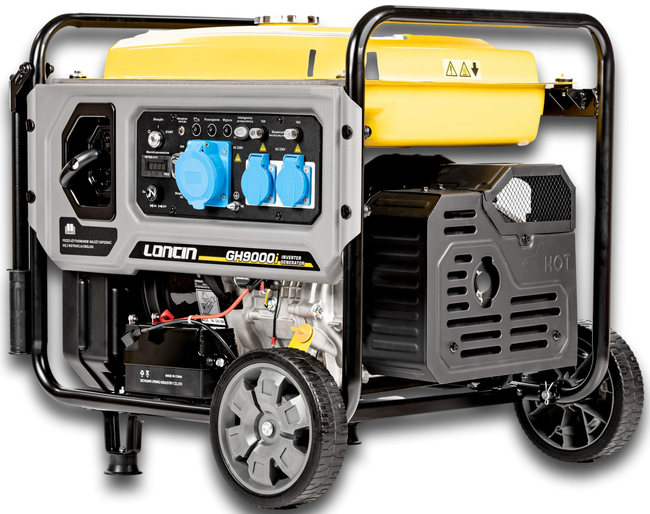 LONCIN GH9000I AGREGAT GENERATOR INWERTOROWY PRĄDOTWÓRCZY INWERTEROWY WALIZKOWY 230V 7.5 KW ESTART - ROZRUSZNIK -  EWIMAX - OFICJALNY DYSTRYBUTOR - AUTORYZOWANY DEALER CEDRUS