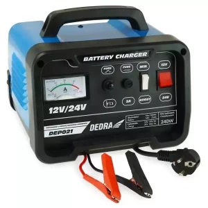 DEDRA DEP021 Prostownik ładowarka akumulatorów 12/24V 25-180Ah z BOOST