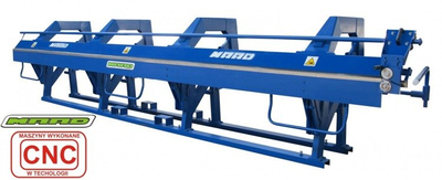 ZAGINARKA GIĘTARKA KRAWĘDZIARKA DEKARSKA DO BLACHY Z CIĘCIEM MAAD ZGS-6000 /0.8mm