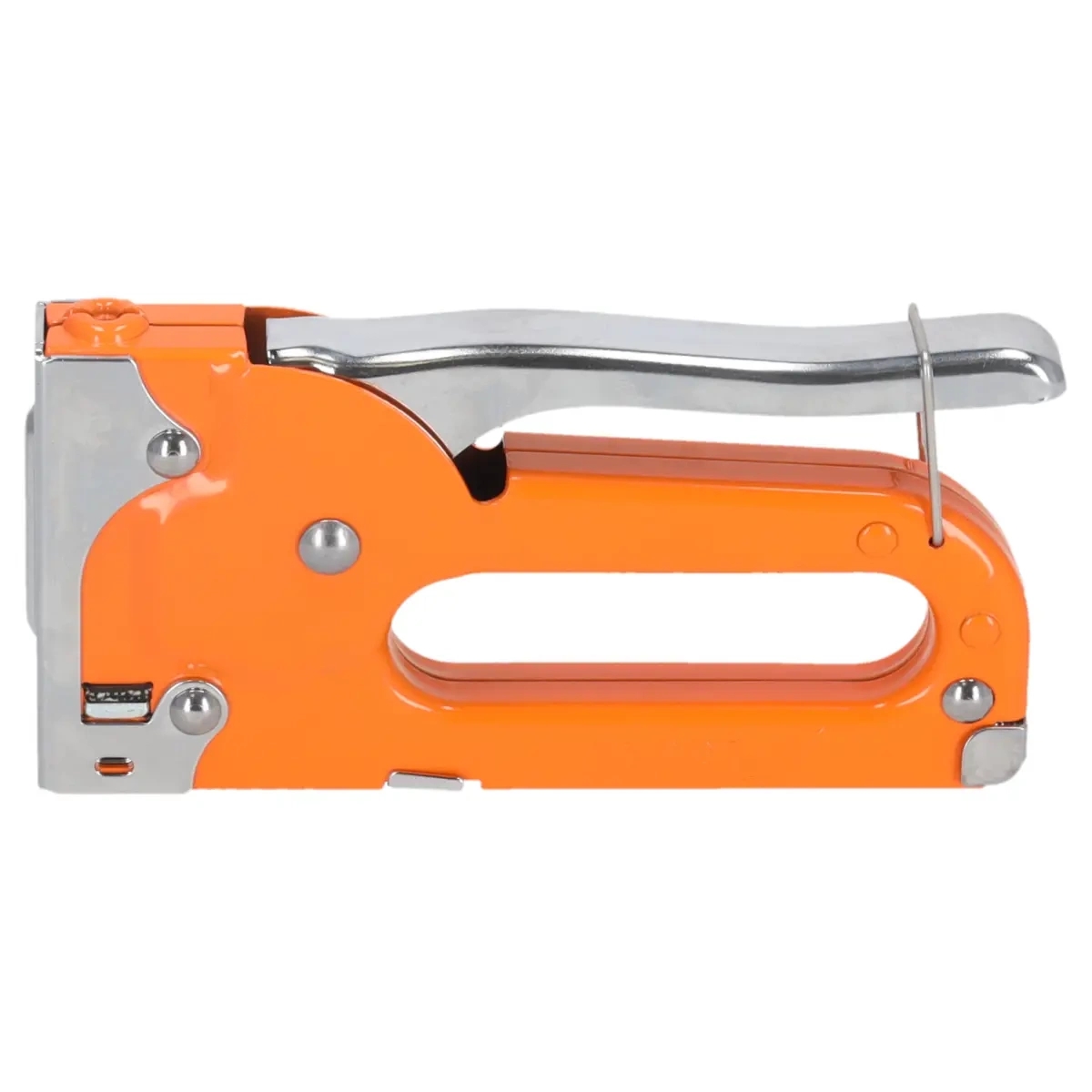 DEDRA 11Z001 Manual Upholstery Stapler, 4–8 mm, D53 (Side View)